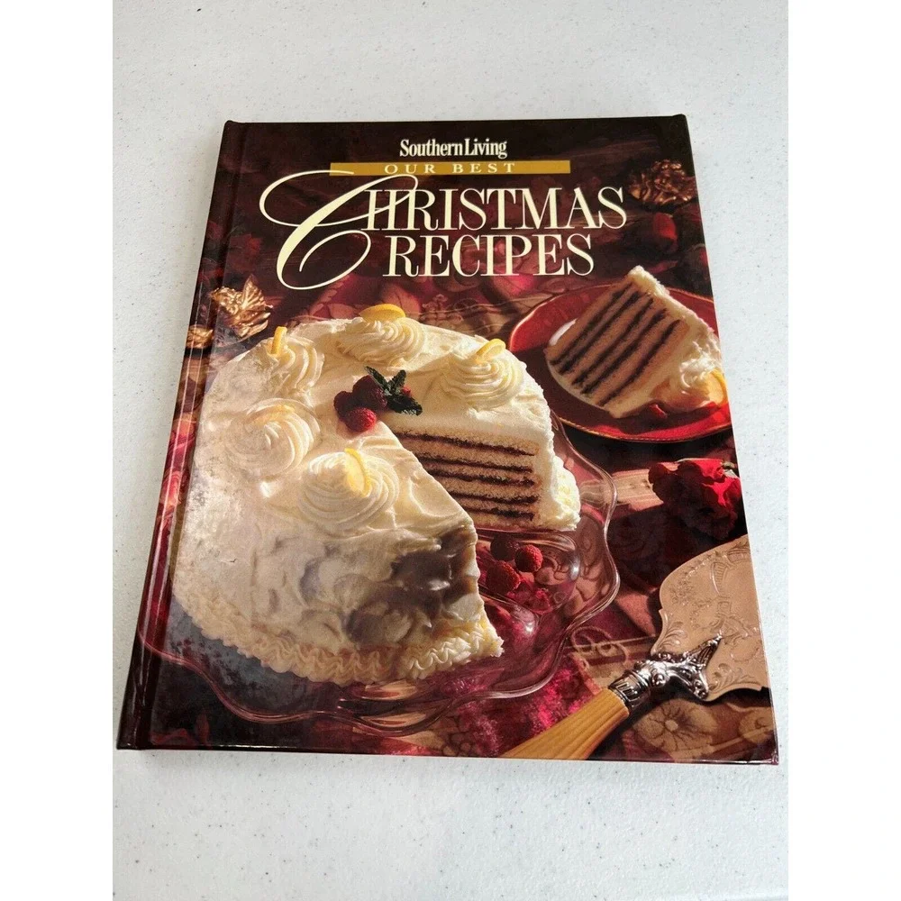 Vintage Southern Living Our Best‎ Christmas Recipes Book Hardcover Kitchenware
